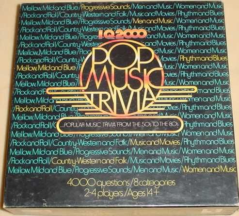 I.Q.2000 Pop Music Trivia Edition