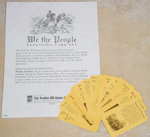 We the People Expansion Card Set
