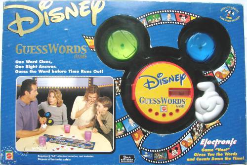 Disney GuessWords Game