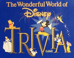 Wonderful World of Disney Trivia Game