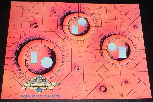 Craters of Tharsis