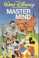 Walt Disney Character Master Mind Game
