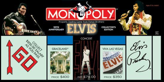 Monopoly - Elvis Presley 25th Anniversary