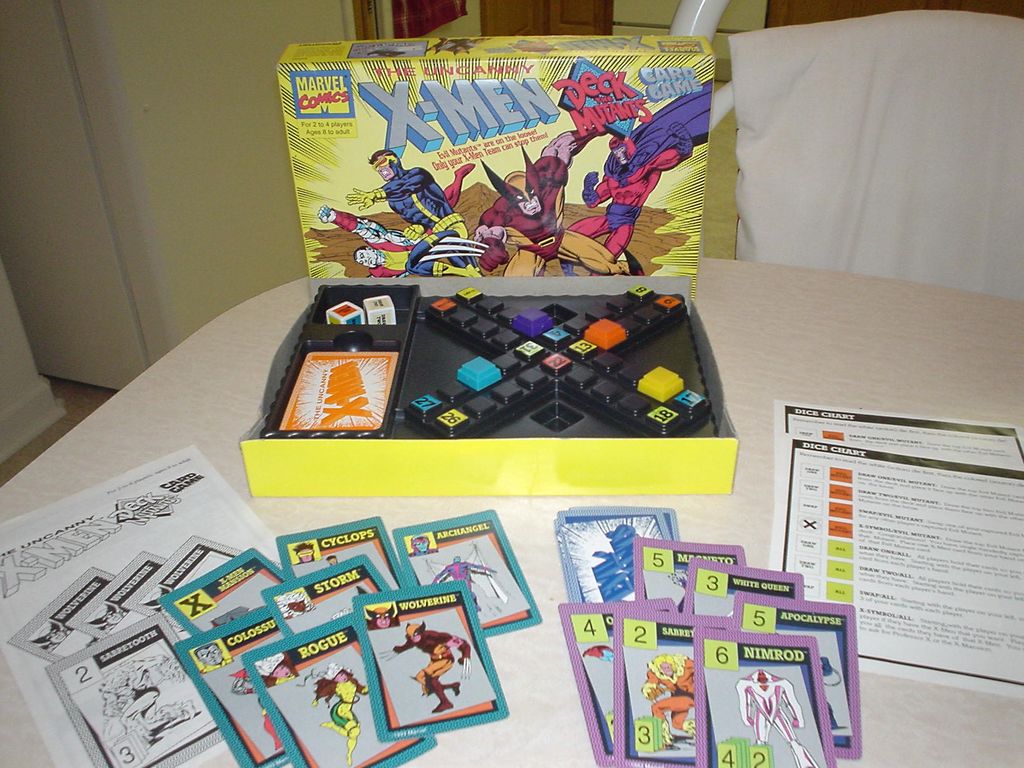 X-Men Deck the Mutants Card Game