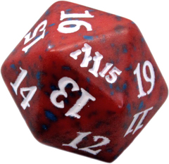 Magic Spindown Die - Magic 2015 Core Set M15 - Red