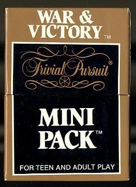 Trivial Pursuit - Mini Pack - War & Victory