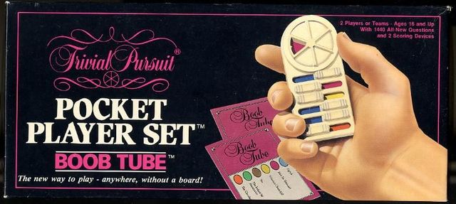 Trivial Pursuit - Pocket Player Set - Boob Tube