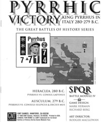 Pyrrhic Victory, SPQR Module