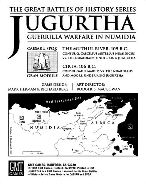 Jugurtha, GBoH Module for Caesar and SPQR