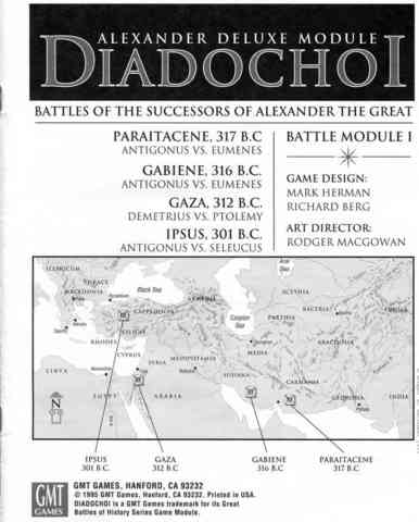 Diadochoi, Great Battles of Alexander Module