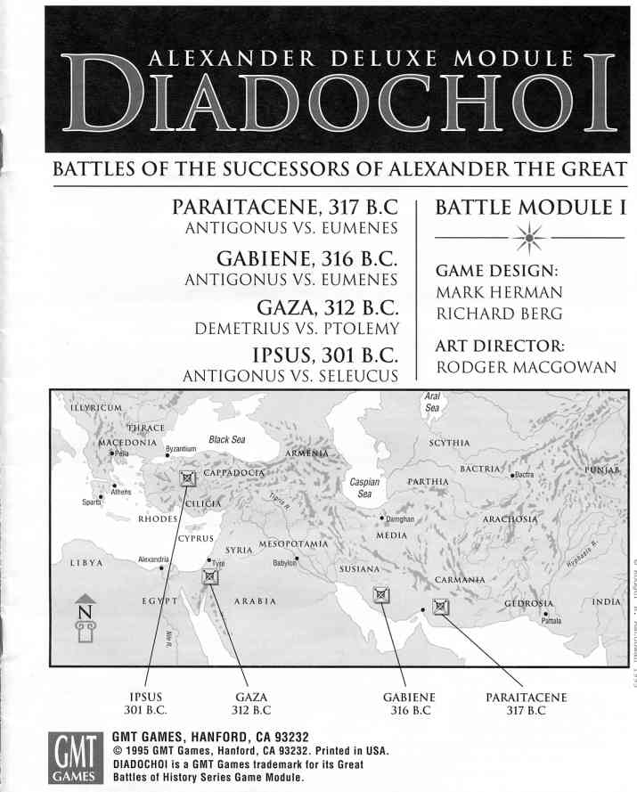 Diadochoi, Great Battles of Alexander Module