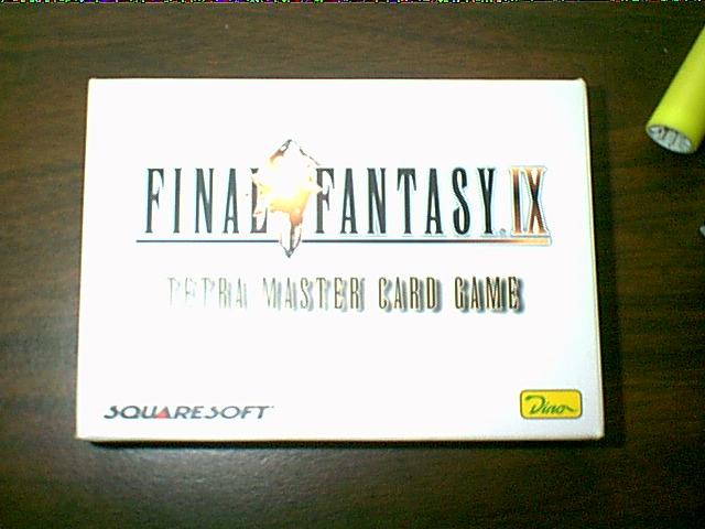 Final Fantasy IX Tetra Master Card game