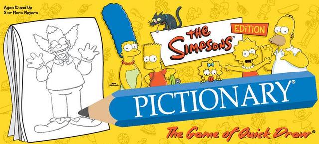 Pictionary - Simpsons Edition