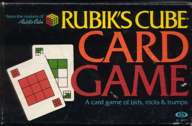 Rubiks Cube Card Game