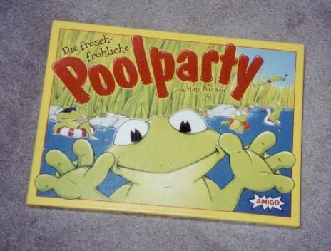 Die frosch-frohliche Poolparty