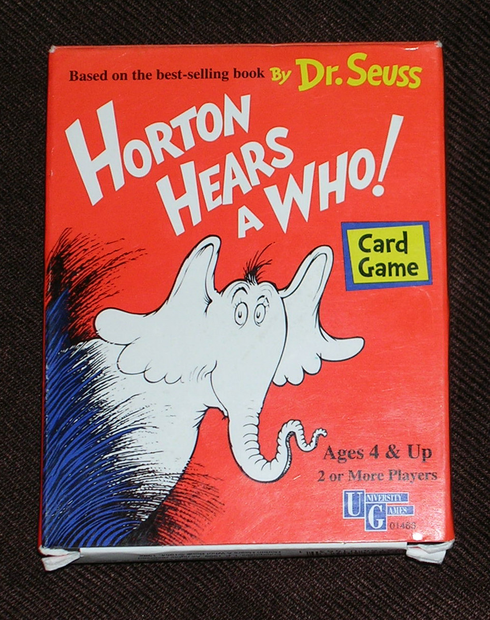 Horton Hears A Who! Card Game