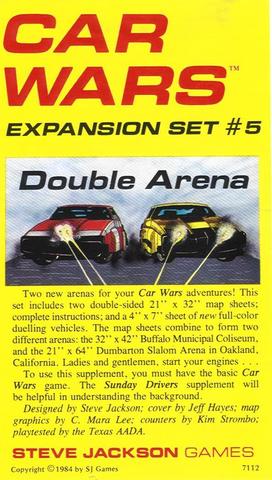 Car Wars Expansion Set #5, Double Arena