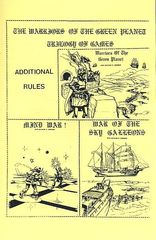 The Warriors of the Green Planet Trilogy of  Games, Additional Rules
