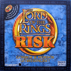 Risk - Lord of the Rings Expansion Set (incl. Siege of Minas Tirith game)