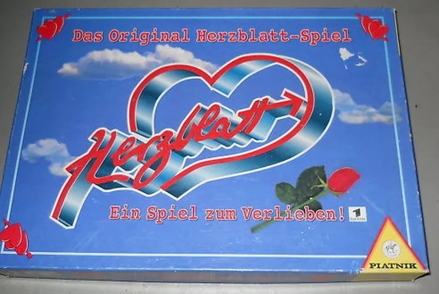 Das Original Herzblattspiel