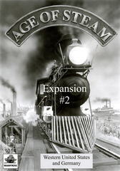 Age of Steam Expansion #2 - Western US and Germany