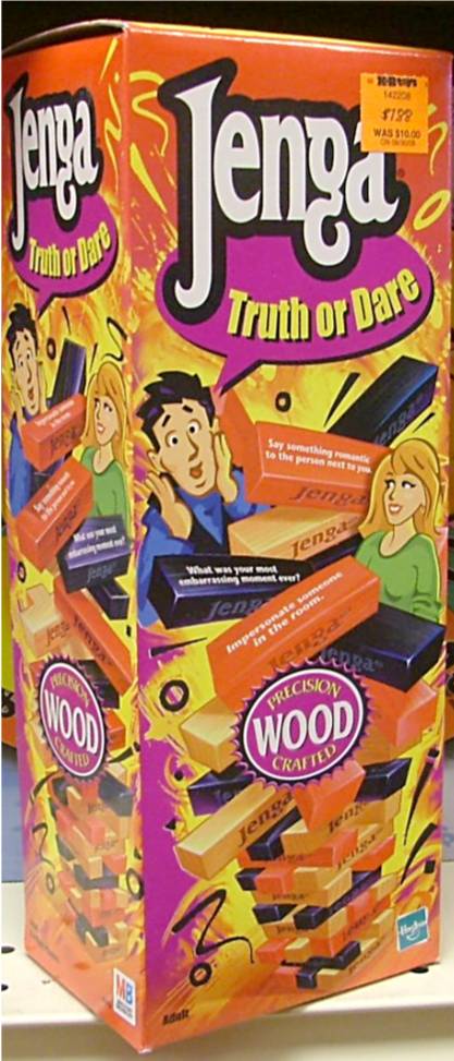 Jenga Truth-or-Dare
