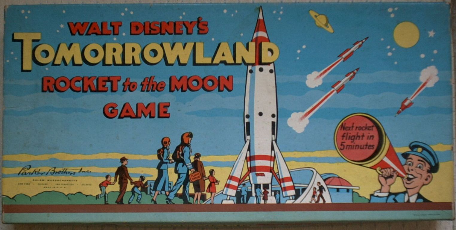 Walt Disneys Tomorrowland Rocket to the Moon