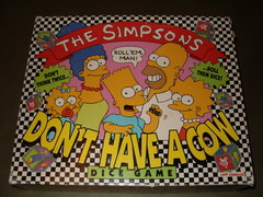 Simpsons, The - Don't Have A Cow Dice Game