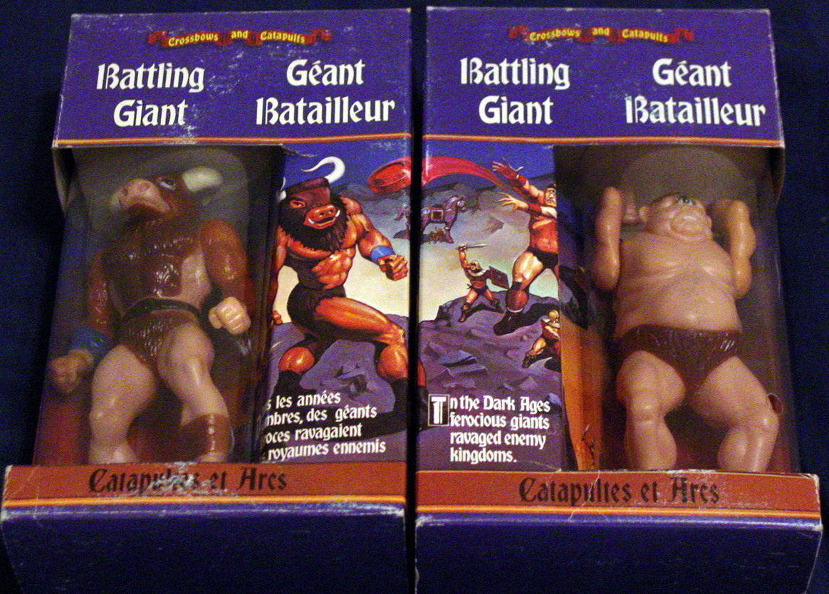 Crossbows and Catapults Battling Giants: Cyclops and Minotaur