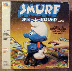 Smurf Spin-A-Round Game