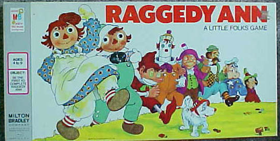 Raggedy Ann A Little Folks Game