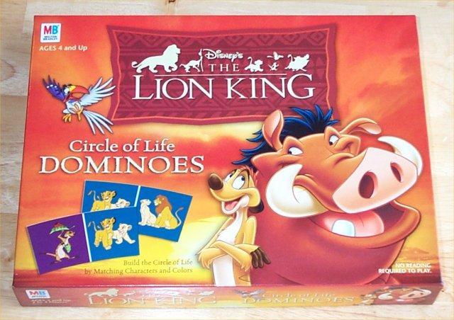 Disneys The Lion King Circle of Life Dominoes