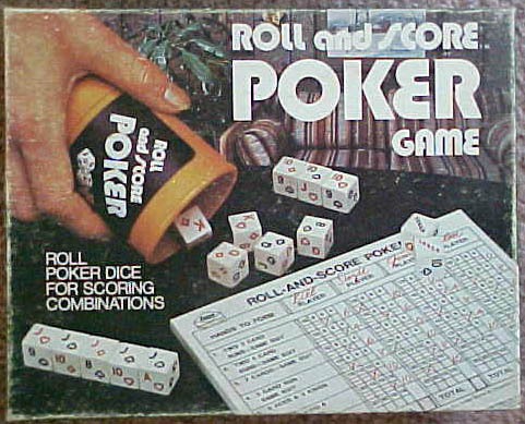 Roll and Score Poker Game