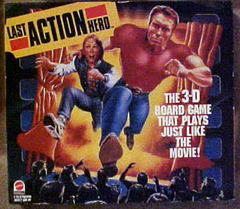 Last Action Hero 3-D board game