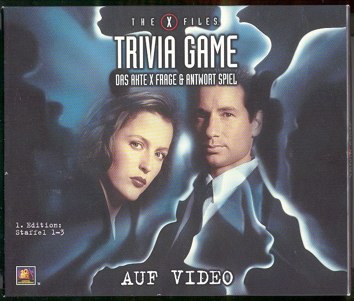 The X-Files Trivia Game (First Edition)