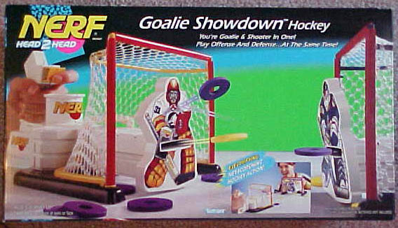Nerf Goalie Showdown