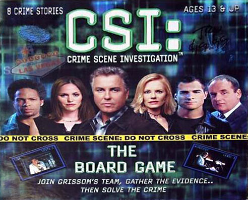 CSI: Crime Scene Investigation Boardgame