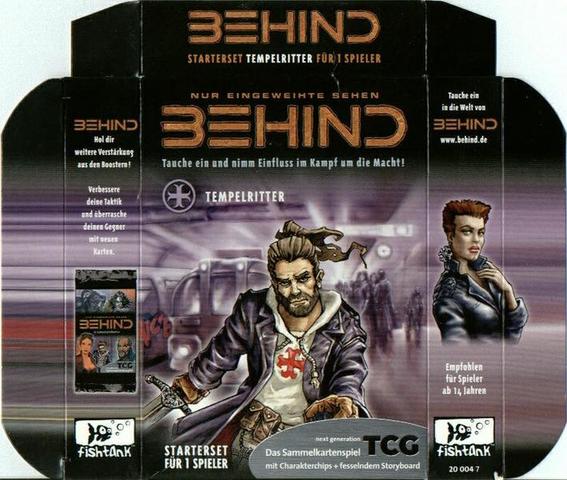 Behind