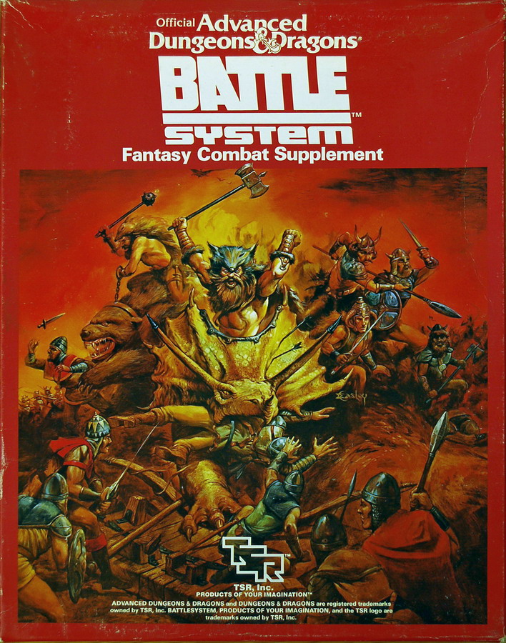 Advanced Dungeons & Dragons Battlesystem