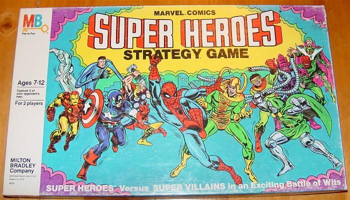 Marvel Comics Super Heroes Strategy Game
