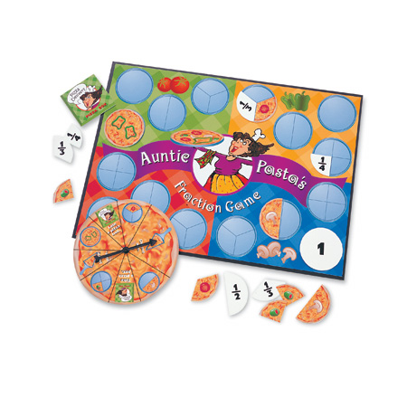 Auntie Pastas Fraction Game