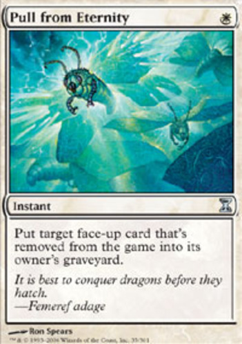 mtg cards like pull from eternity MTG magic cards 1x Pull from Eternity Time Spiral Light Play, English