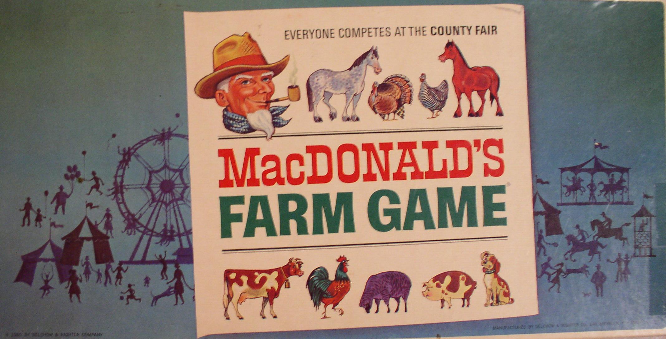 MacDonalds Farm Game