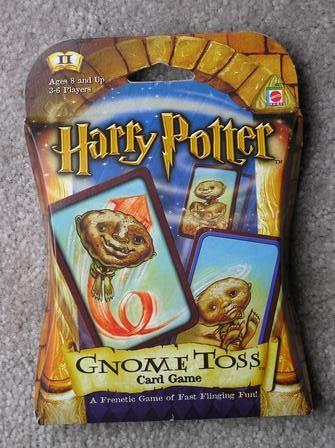 Harry Potter Gnome Toss Card Game