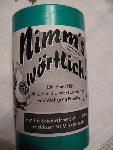 Nimms wortlich
