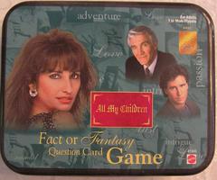 All My Children Fact or Fantasy Question Card Game