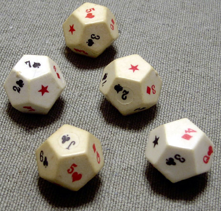 Jimmy the Greek Odds Maker Poker-Dice