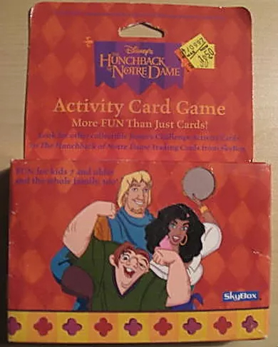 Hunchback of Notre Dame Activity Card Game