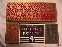 Split Deck Playing Cards