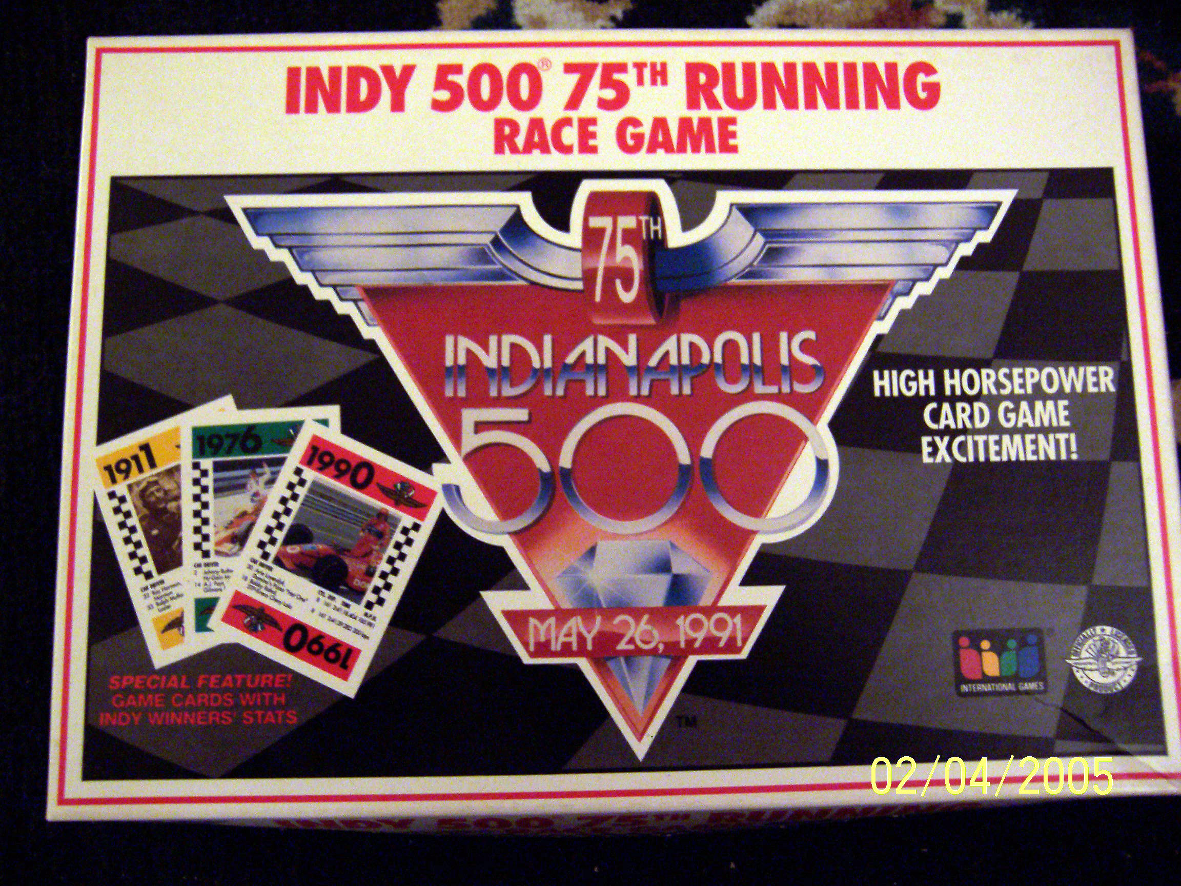 Indy 500 75th Running Race Game